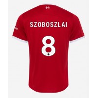 Camisa de Futebol Liverpool Szoboszlai Dominik #8 Equipamento Principal 2023-24 Manga Curta